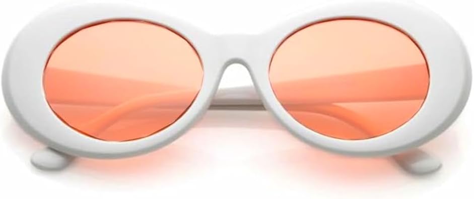 Authentic Clout Goggles Bold Oval Retro Mod Fashion Sunglasses Clout Round Lens