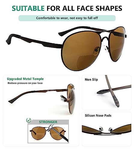 Eyekepper Bifocal Sunglasses Outdoor Reading Glasses Sunshine Readers4