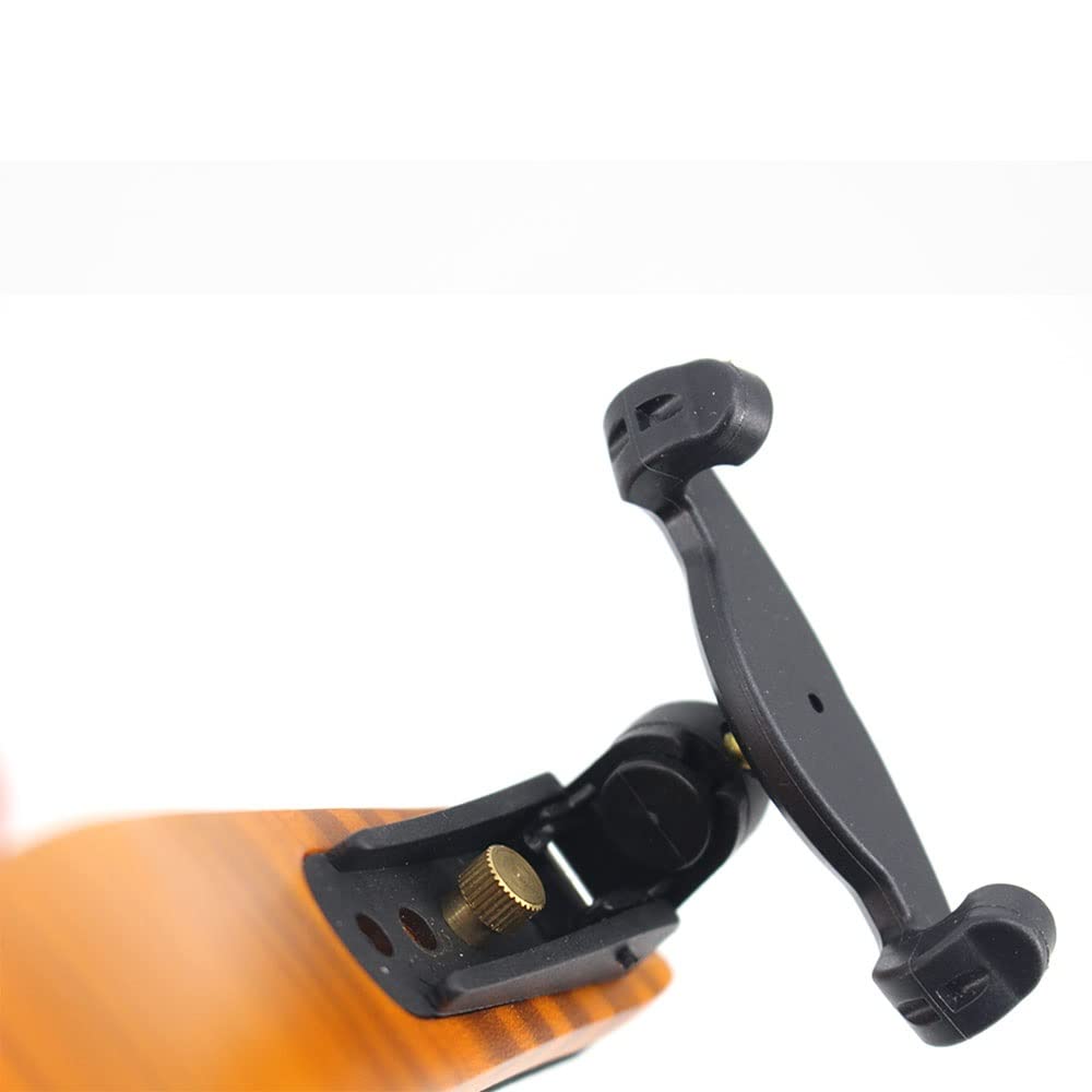 Rayas De Madera Violin Resto De Hombro Ajustable 4/4 1/2 1/4 1/8 1/16 Hombro Reposabrazos violín (Color : 1/8)