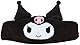 サンリオ(SANRIO) サンリオ ヘアバンド ヘアターバン ヘッドバンド 黒 クロミ kuromi 洗顔 メイク フリーサイズ 女の子 キャラクター 986216 SANRIO
