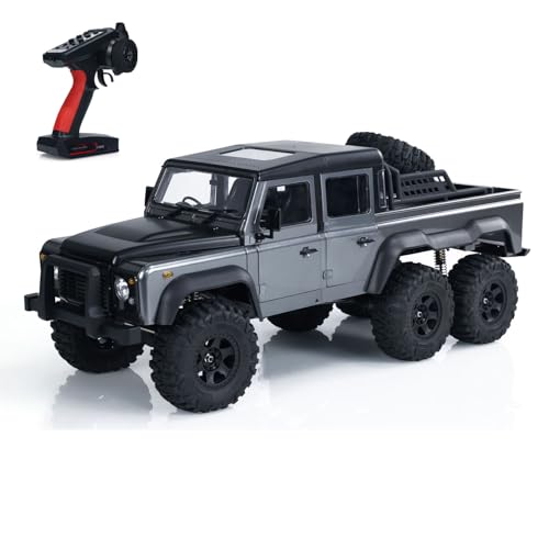 TOUCAN RC HOBBY RC Pick-up 6WD Rock Crawler 1/10 Scale Off-Road Truck Lights Sounds 2 Speeds