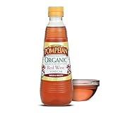 Pompeian Gourmet Organic Red Wine Vinegar, Unfiltered & Unpasteurized, 16 Fl Oz