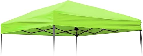 Miniatura 5 de Cubierta de repuesto para carpa, de Simpy Sports, cuadrada, para carpa con patas de 10 pies, 8 x 8 pies, color café