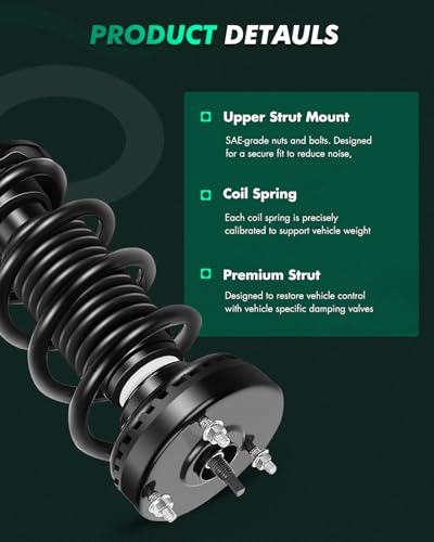 Image of SCITOO Front Strut Spring Assembly for 300,for Challenger,for Charger