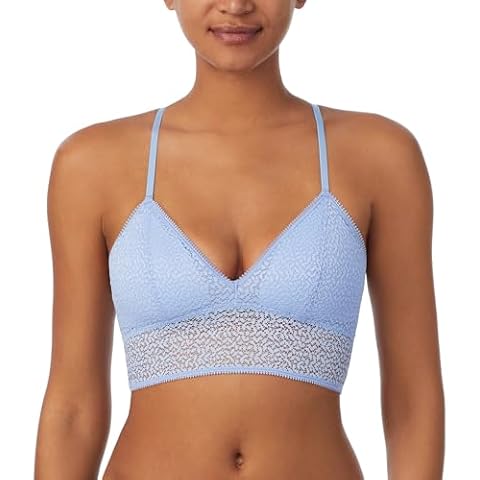 DKNY Modern Lace Racerback Bralette in Serenity Cover