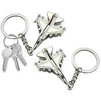 Amazon.co.jp: 戦闘機 キーホルダー 3d 飛行機 キーリング