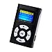 Start Mini Metal Protable USB Mini LCD Screen MP3 Player Support 32GB Micro SD TF Card-Black