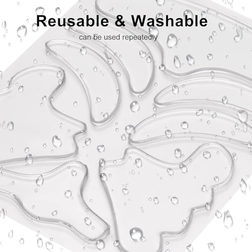 Anti Falten Pflaster für Gesicht, Silikonpflaster Falten Wiederverwendbare Silikon Anti-Falten Pads für Gesicht, Augen, Stirn – Hautfreundliche & effektive Faltenreduzierung über Nacht