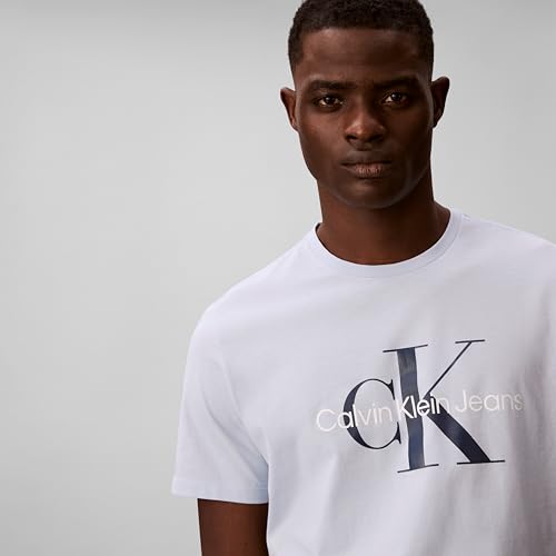 Image of Calvin Klein Men's Monogram Logo Crewneck T-Shirt