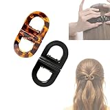 2PCS Magnetic Hair Clips – Strong Hold No-Slip Magnetic Hair Styling Clips for Women, Seamless 2-in-1 Design for Easy Everyday Hairstyles, Clip No Crease, Suitable For All Hair Types
