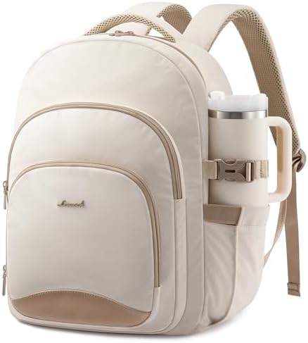 LOVEVOOK Laptop Backpack for Women, 15.6-Inch Work Backpack, Back...