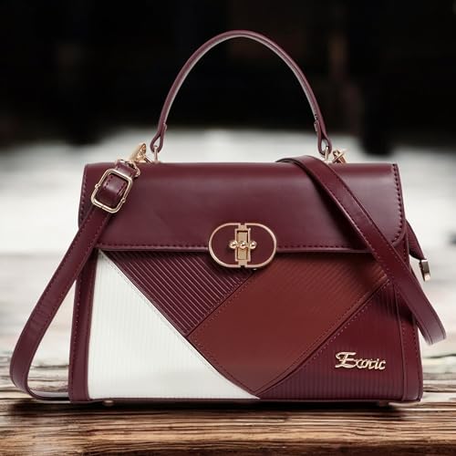 Image of EXOTIC Premium Embossed Pattern Elegance Satchel Bag | Cross Body Bag | Sling and shoulder Bag | Suitable For Every Occasion