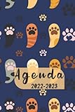 los gatos agenda  Agenda 2022-2023: Regalo Para Veterinarios, Estudiantes Veterinaria, Amantes de los Gatos, Animals, Planificador con vista de la semana de siete días por página con calendario 6\"x\"9 inch 140 página