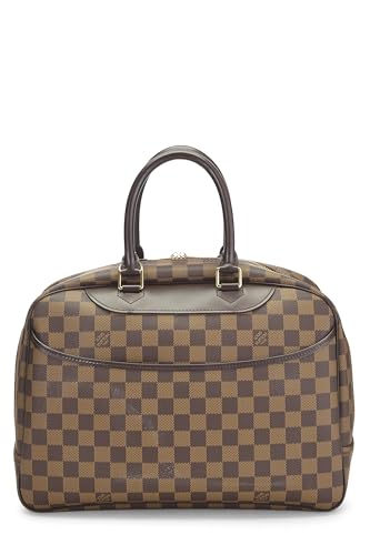Louis Vuitton, Pre-Loved Damier Ebene Deauville Special Order, Brown