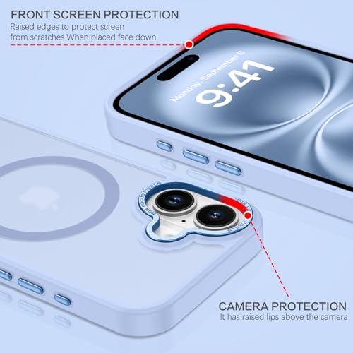Coque iPhone 16 Plus transparente et antichoc par BENTOBEN - 5