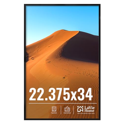 LaVie Home 22.375x34 Picture Frame for Wall Display,...