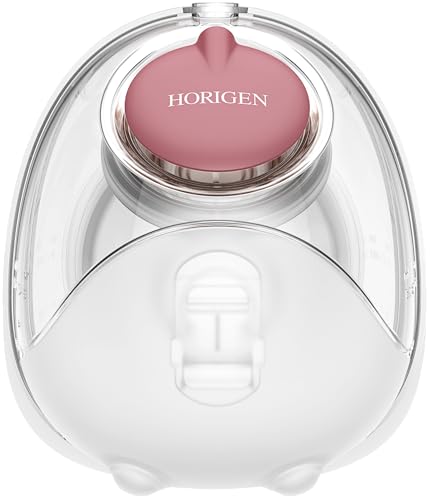 Tire-lait portable Horigen D6 avec bol à lait anti-fuite et couvercle de protection