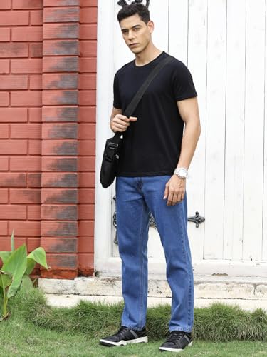 Image of Thomas Scott Men Mid Rise Clean Look Relaxed Fit Jeans