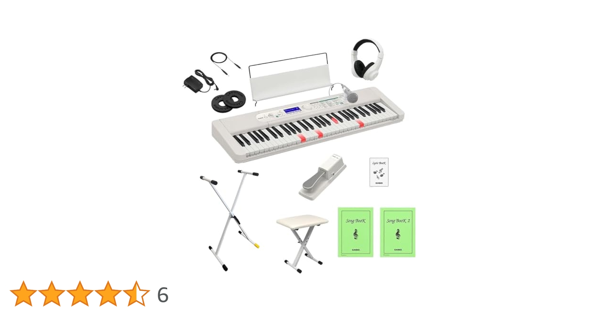 【美品】カシオ光ナビ電子キーボードLK-530（ワイヤレスアダプタ付） LK-530 | CASIO