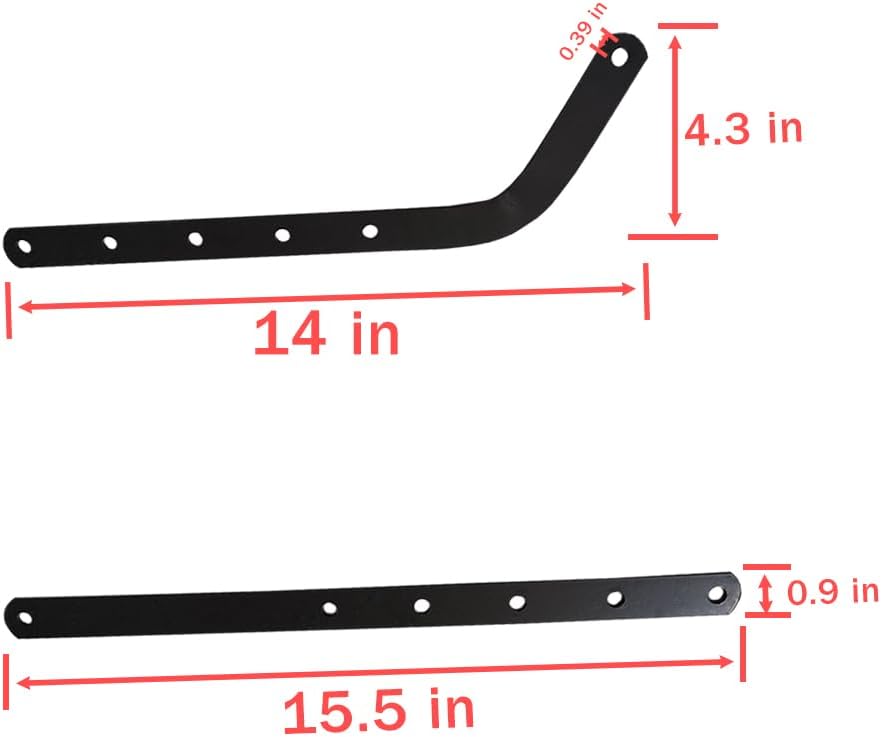 Garage Door Openers Curved Arm,Garage Door Parts, Black, YHArm-1