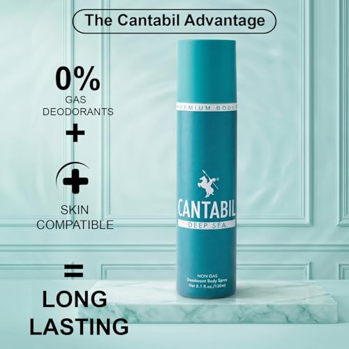 Image of Cantabil Deep Sea Unisex Long Lasting No Gas Deodorant Body Spray | Pack Of 3 X 150ml With Lavender, Rose & Musk | Perfume Deo For Men & Women | Rakhi Gift for Brother