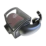 S&B Filters 75-5045 Cold Air Intake For 1992-2000 Chevy/GMC Duramax 6.5L (Oiled Cleanable, 8-ply Cotton Filter)