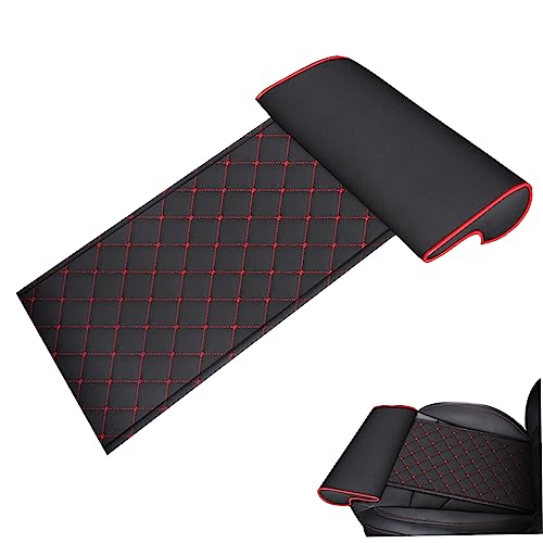 KUYYFDS Car Seat Cushions for Driving 57x39cm Car Seat Cushion with Comfort Leg Support Waterproof Pillow Car Seat Extender Cushion for Long-Distance Driving Travel
