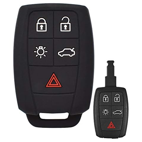 XUKEY Silicone Car Key Cover Remote Fob Case For XC90 C70 S60 D5 V50 S40 C30 Shell Sleeve Jacket Protector Cover