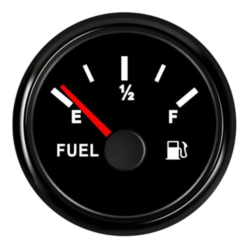Jauge de niveau de carburant 9-32V 52mm indicateur essence diesel auto