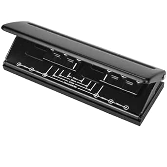 Verstellbarer 6-Loch Locher für Tagesplaner und Persönliche Agenda ...