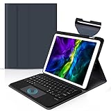 Smart iPad Case with Keyboard for iPad 9th 8th 7th Gen 2021 2020 2019 &iPad Air 3rd 2019 &iPad Pro...