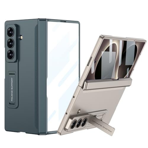Coque magnétique Galaxy Z Fold 8 avec support horizontal et vitre intégrée - 2