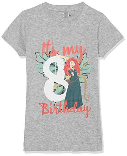 Disney Girl's Merida Eighth Birthday T-Shirt