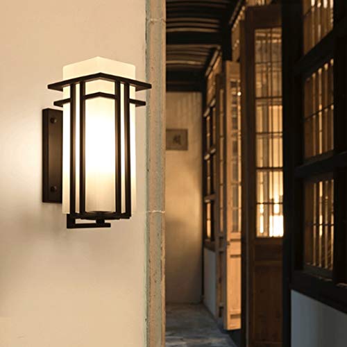 Applique extérieure étanche LED avec éclairage double zone