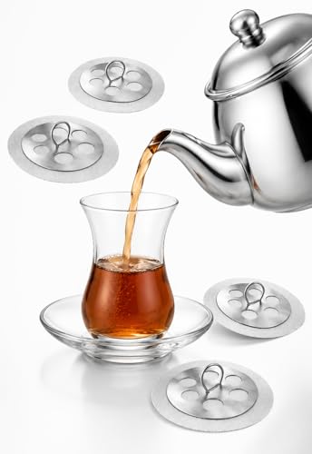 Çaydanlık, 15 Adet içi çay süzgeci demlik süzgeç