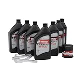 Mercury 8M0187621 10W-30 4-Stroke Outboard Oil Change Kit for Mercury V6 and V8 175-300hp Outboards