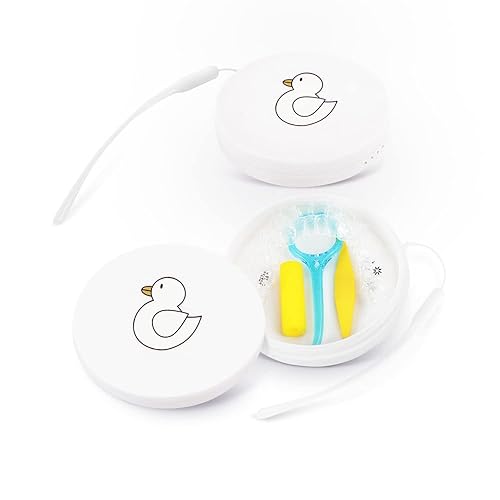 Funda transparente para alineador y retenedor con orificios de ventilación, compatible con Invisalign, funda protectora bucal, diseño lindo y