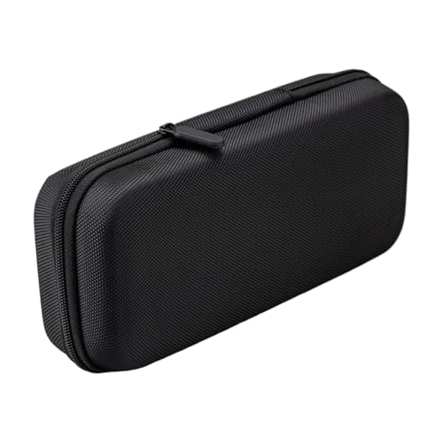 Funda para disco duro portátil, funda de transporte de nailon portátil - Diseño ligero impermeable Cilíndrico con asa ajustable para transmisión de computadora