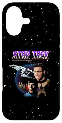 Star Trek Group Shot Vintage Space Portraits Case for iPhone 17