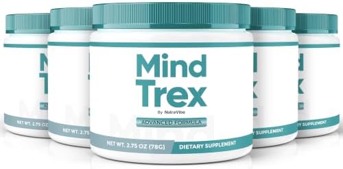 NutraVibe MindTrex Powder, 5 Pack (150 Servings)