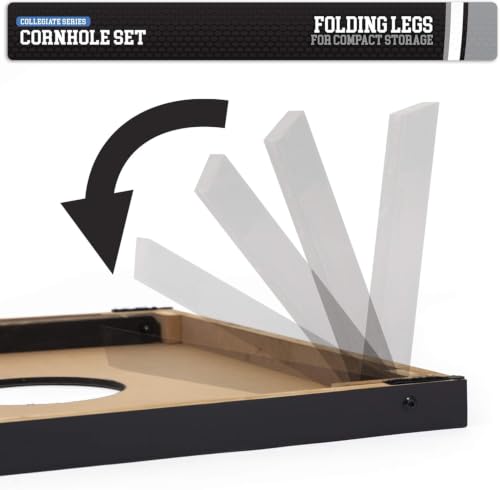 Wild Sports NCAA Cornhole Outdoor Game Set, 2' x 3' Foot - Recreational Series by Wild Sports - Image 4