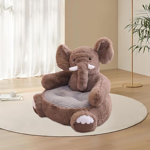 Image of CALANDIS Children Sofa Seat Cartoon Cute Comfortable Small Sofa Chair for Living Room Elephant | Sofas & Armchairs | Furniture | Kids & Teens at Home