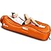 2020 Ergonomic S-Shaped Inflatable Lounger Air Sofa Couch Chair Bed Hammock with Pillow Waterproof Anti-Air Leaking Single Layer Nylon Material for Camping Hiking Travel Beach, 5 Seconds Inflatable