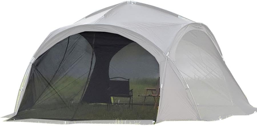 Amazon | ドーム型パーティーシェード専用メッシュドア ブラックテント  