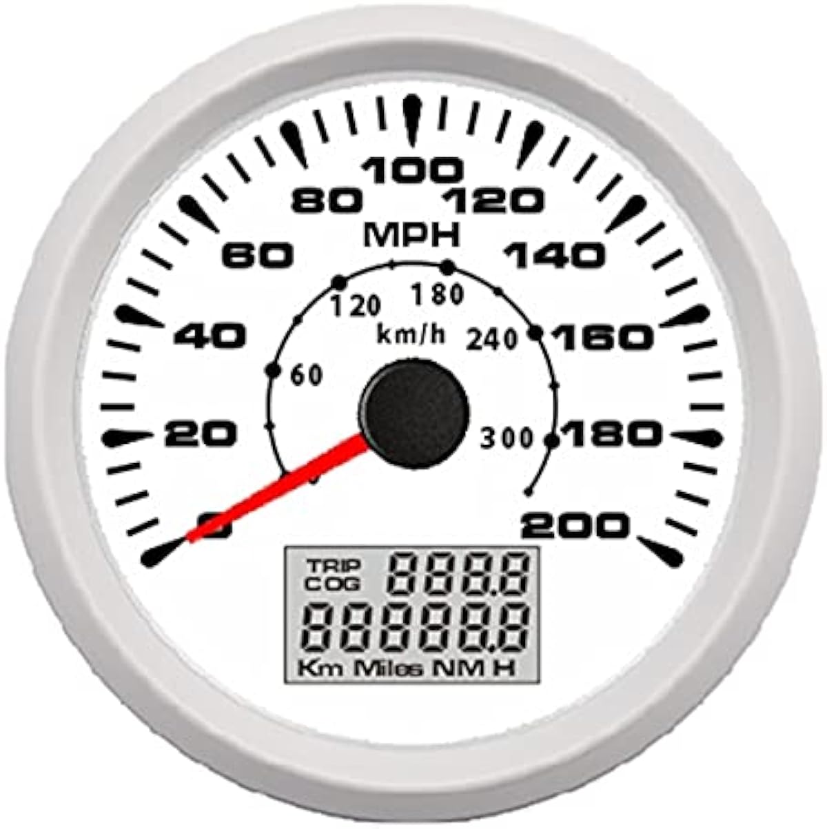 値下げsale メーター デジタル車のスピードメータースピードゲージメーターフィット7色のバックライト9 32v 車の部品 Color Ww 車 バイク 在庫大量 Www Littleshopp Com