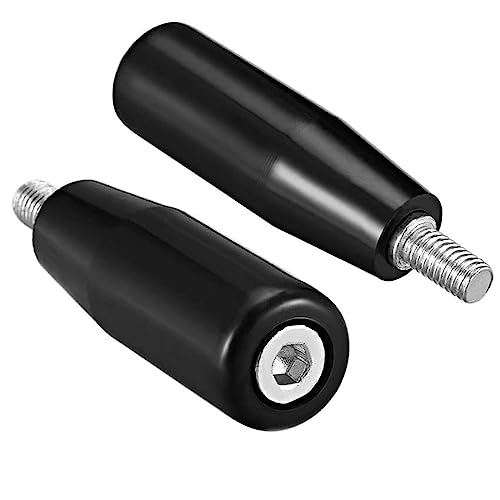 TA-VIGOR Revolving Handwheel Grip M6 x 50, M6 Male Threaded Screw Knob Crank Handle for Industry Lathe Milling Machine - Image 4