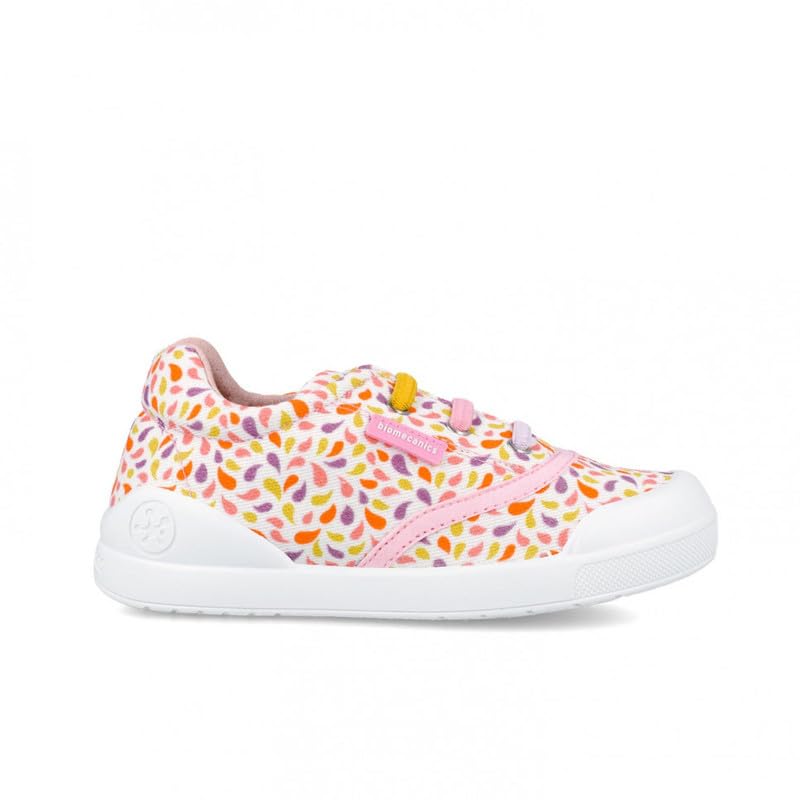 Biomecanics - 242294 Scarpa stampata per bambina con chiusura a lacci - Made in Spain.