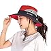 VICSPORT Cappello da Sole Donna Cappello Secchio Cappelli da Pesca All'aperto Protezione UV