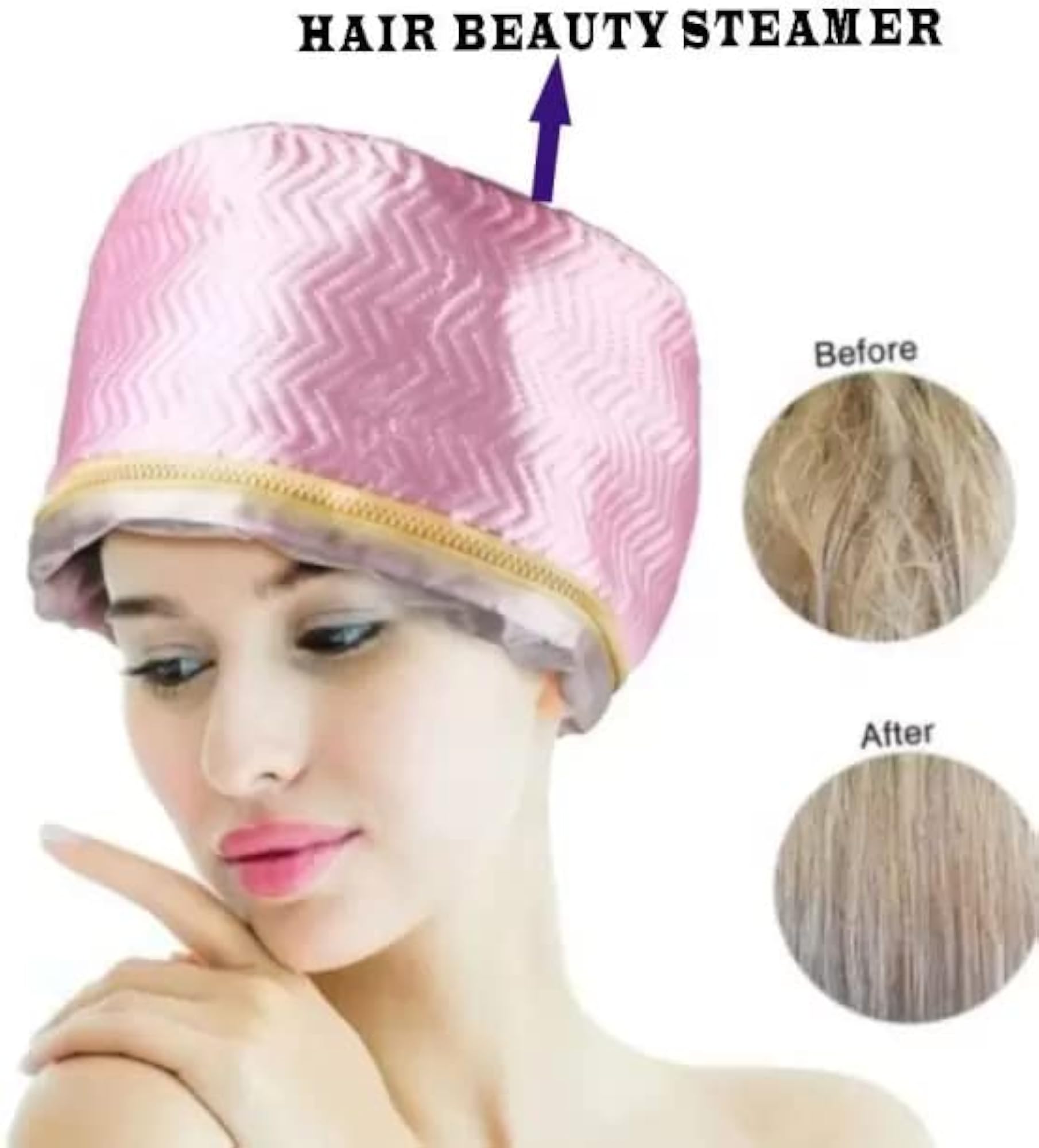 Spa Treatment Heating Head Cap Hair Steamer