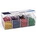 Officemate 97228 Plastic Coated Paper Clips, No. 2 Size, Assorted Colors, 800/Pack (OIC97228)